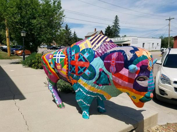Colorful South Dakota Bull