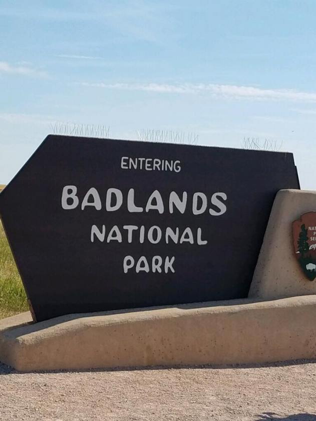 Entering Badlands